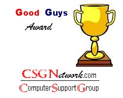 CSG's GG Web Award
