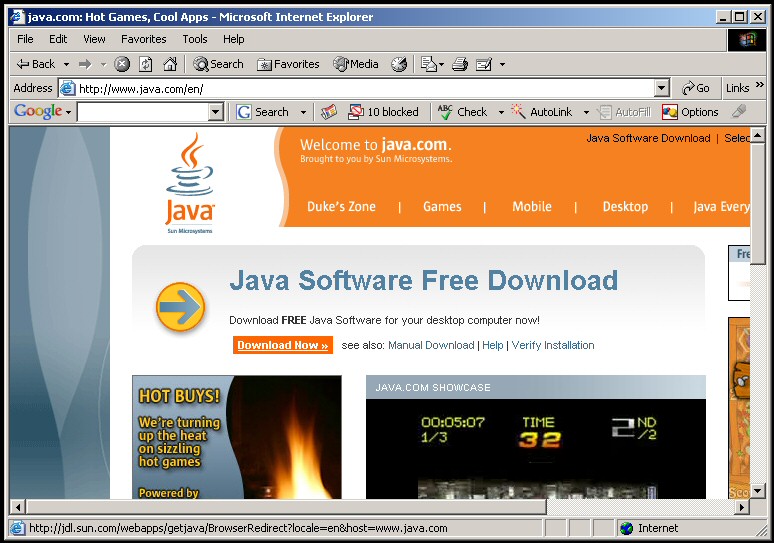 Www java com  