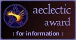 Aeclectic Information Award 11/99