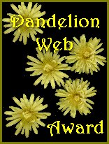 Dandelion Web Award