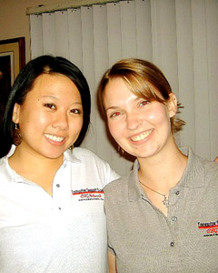 Jenny and Becca