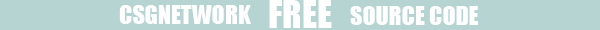CSGNetwork FREE Source Code, Javascript Source, and Code Snippets!