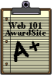 Web101 Site Award